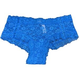 Victoria's Secret Vibrant Blue Lace Panties
